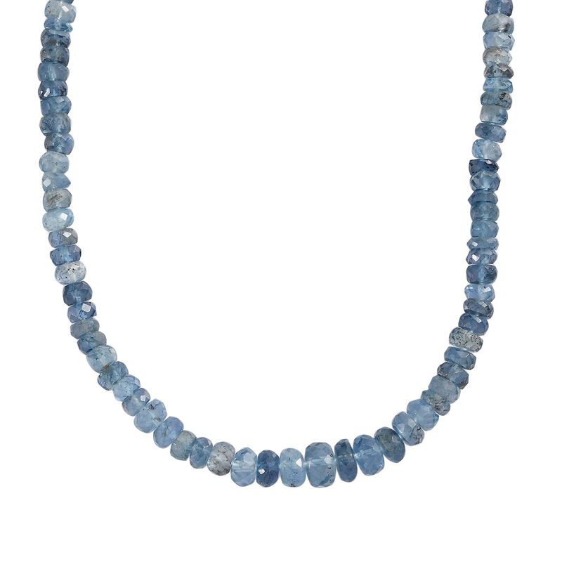 Santamaria Aquamarin 45cm Halskette in 750 Gold - 65 ct. image number 0