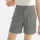 Unifarbene Shorts für Frauen, Gletschergrau, Grau, Größe 40 image number 2