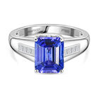 RHAPSODY AAAA Tansanit und VS EF Diamant Ring in 950 Platin - 2,47 ct. image number 0