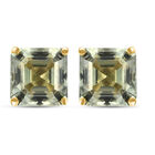 AAA Turkizit-Ohrstecker in 585 Gelbgold - 2,55 ct. image number 0