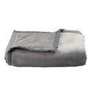 Premium Kuscheldecke aus 100% Mikrofaser, Grau image number 3