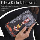 Frieda Kahlo Brieftasche mit doppeltem Reißverschluss und RFID-Schutz image number 1