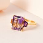 AAA Ametrin, afrikanischer Amethyst und Citrin-Ring - 6,87 ct. image number 1