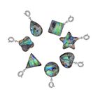 Abalone Muschel Schmuckset in Silberton - 24,50 ct. image number 2