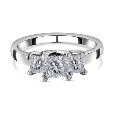 Moissanit Ring - 1,43 ct.