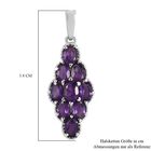 Afrikanischer Amethyst Anhänger Edelstahl ca. 3,59 ct image number 5