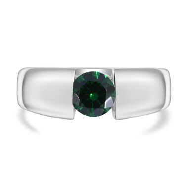 LUSTRO STELLA grüner Zirkonia-Ring -  1,53 ct.