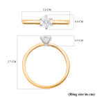 LUXORO IGI zertifizierter VS Labor Diamant Ring - 0,50 ct. image number 4