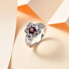 Roter Granat-Ring - 0,68 ct. image number 1