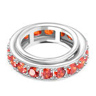 Orange Zirkonia Spinning-Ring - 8,08 ct. image number 5