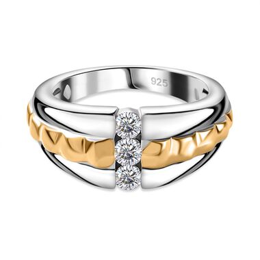 Moissanit Ring - 0,29 ct.