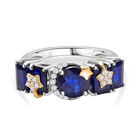 GP Celestial Dream Kollektion- AA Masoala Saphir, Zirkon und blauer Saphir-Ring - 5,76 ct. image number 0