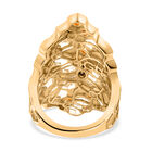 GP Honeycomb Kollektion- AA Citrin und Kanchanaburi blauer Saphir-Ring - 1,26 ct. image number 5