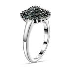 Alexandrit-Ring, 925 Silber platiniert  ca. 0,81 ct image number 4