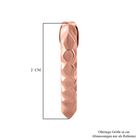 Reiner Edelstahl IP Rosa PlattierungOhrringe ca. 7,40g image number 4