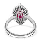 Afrikanischer Rubin und Diamant-Ring - 4,20 ct. image number 7