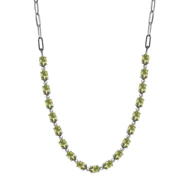 Peridot Halskette, 45 cm - 8,43 ct.