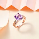 AA Rose De France Amethyst Ring - 4,18 ct. image number 1