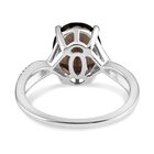 Rauchquarz-Ring, 925 Silber (Größe 21.00) ca. 2.42 ct image number 5