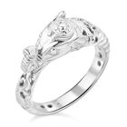 Royal Bali Kollektion- Elefant Ring in 925 Silber image number 0