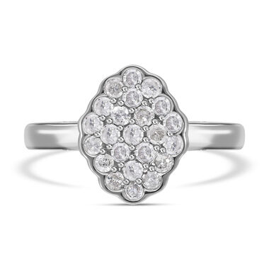 Diamant Cluster Ring - 0,50 ct.