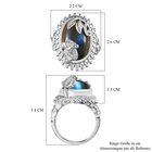 AAA Labradorit Ring - 12,06 ct image number 6