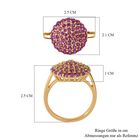 Rhodolith Granat Ring - 1,89 ct. image number 4