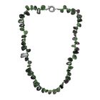 Rubin Zoisite und grüne Jade-Halskette, 50 cm - 182 ct. image number 3