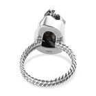 Meteorit Ring - 18 ct. image number 5