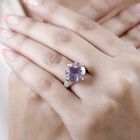 Rose De France Amethyst und  Zirkon Ring - 8,30 ct. image number 2