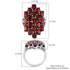 Roter Granat Ring - 8ct. image number 6