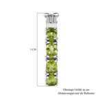 Peridot Ohrringe  Edelstahl ca. 6,43 ct. image number 4