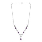 Afrikanische Amethyst-Halskette, 45 cm - 2,56 ct. image number 3