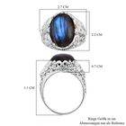 Royal Bali Kollektion- Labradorit Ring - 12,15 ct. image number 5