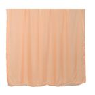 LA MAREY - 100% Maulbeeren-Seidenschal, Chiffon, 110x180 cm, pastellorange image number 1