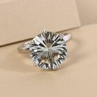 Prasiolith-Ring, 925 Silber platiniert  ca. 5,56 ct image number 1