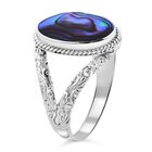 Royal Bali Kollektion - Abalone Muschel Ring, 925 Silber, ca. 0,01 ct. image number 3