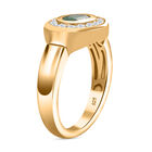 Kagem sambischer Smaragd und Zirkon-Ring - 1,24 ct. image number 4