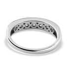 Moissanit-Ring, 925 Silber platiniert - 0,75 ct image number 5