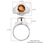 Royal Bali Kollektion- Citrin Ring - 3,48 ct. image number 5