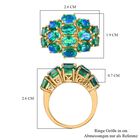 Pfau Quarz Triplett Ring - 7,39 ct. image number 6