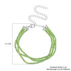 AA Natürliches Peridot 15+10 cm Armband - 24 ct. image number 4