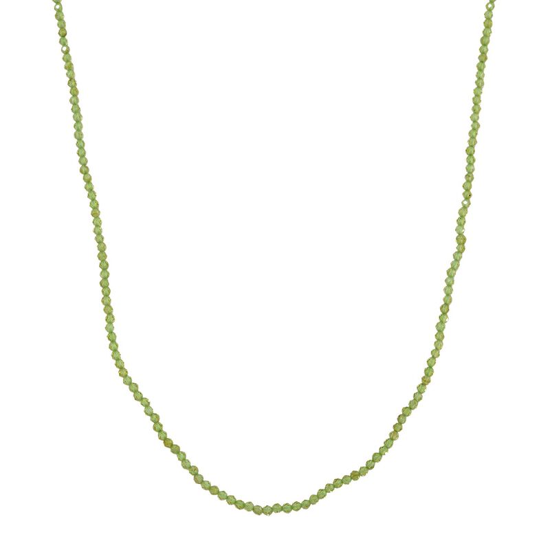 AA Natürliche Peridot 78+5 cm Halskette - 56,50 ct. image number 0