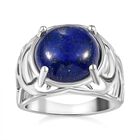 Lapislazuli Ring Messing (Größe 17.00) ca. 6,78 ct image number 3