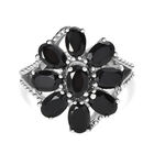 Schwarzes Spinell-Schmuckset - 34,73 ct. image number 3