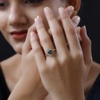 ILIANA AAA Turkizit und Diamant Ring in 750 Gelbgold - 2,33 ct. image number 9