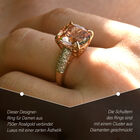 LUXORO AAA Morganit und Diamant Ring in 585 Roségold - 6,65 ct. image number 1