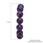 Afrikanische Amethyst Creolen, Edelstahl, ca. 95.00 ct image number 4