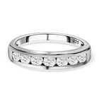 Moissanit-Ring, 925 Silber platiniert - 0,75 ct image number 0