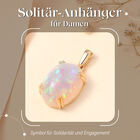 AAAA Natürlicher, äthiopischer Welo Opal-Anhänger in 585 Gold - 14,87 ct. image number 1